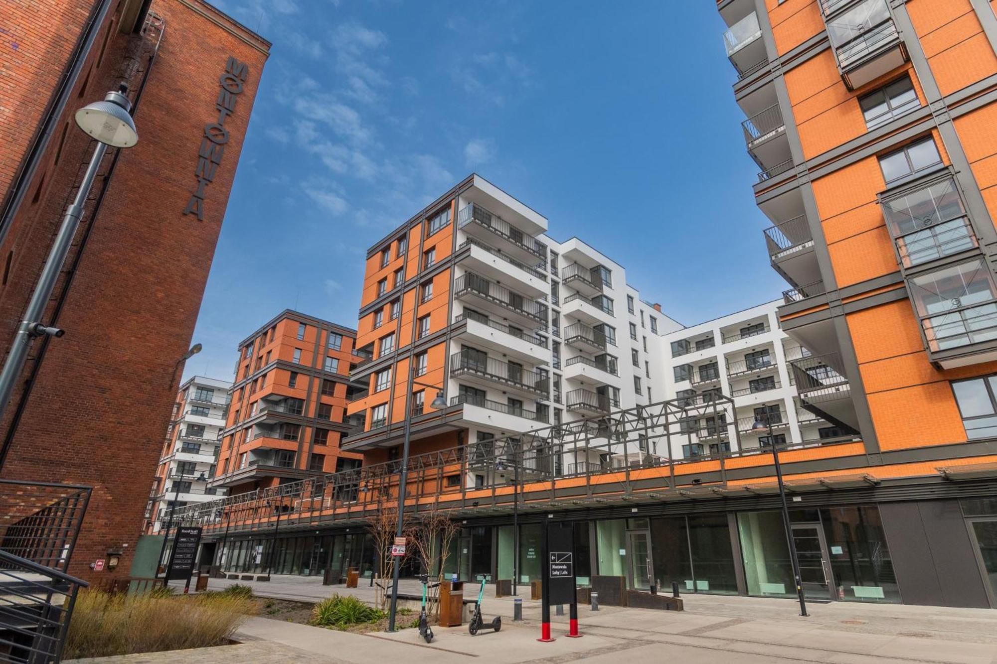 Grand Apartments - Doki Living & Foodhall Gdaňsk Exteriér fotografie